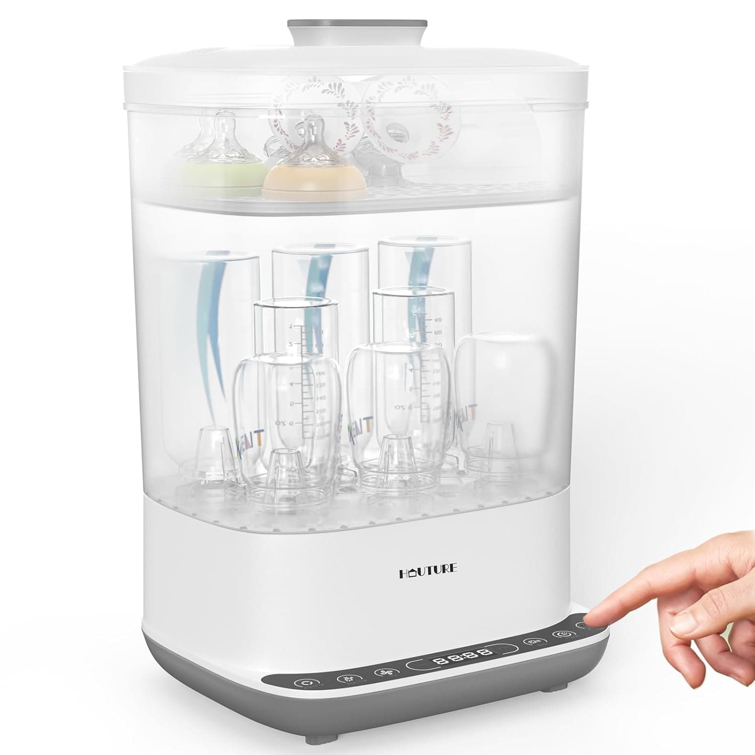 סטריליזטור לבקבוקים קל לשימוש – חיטוי בלחיצת כפתור אחת