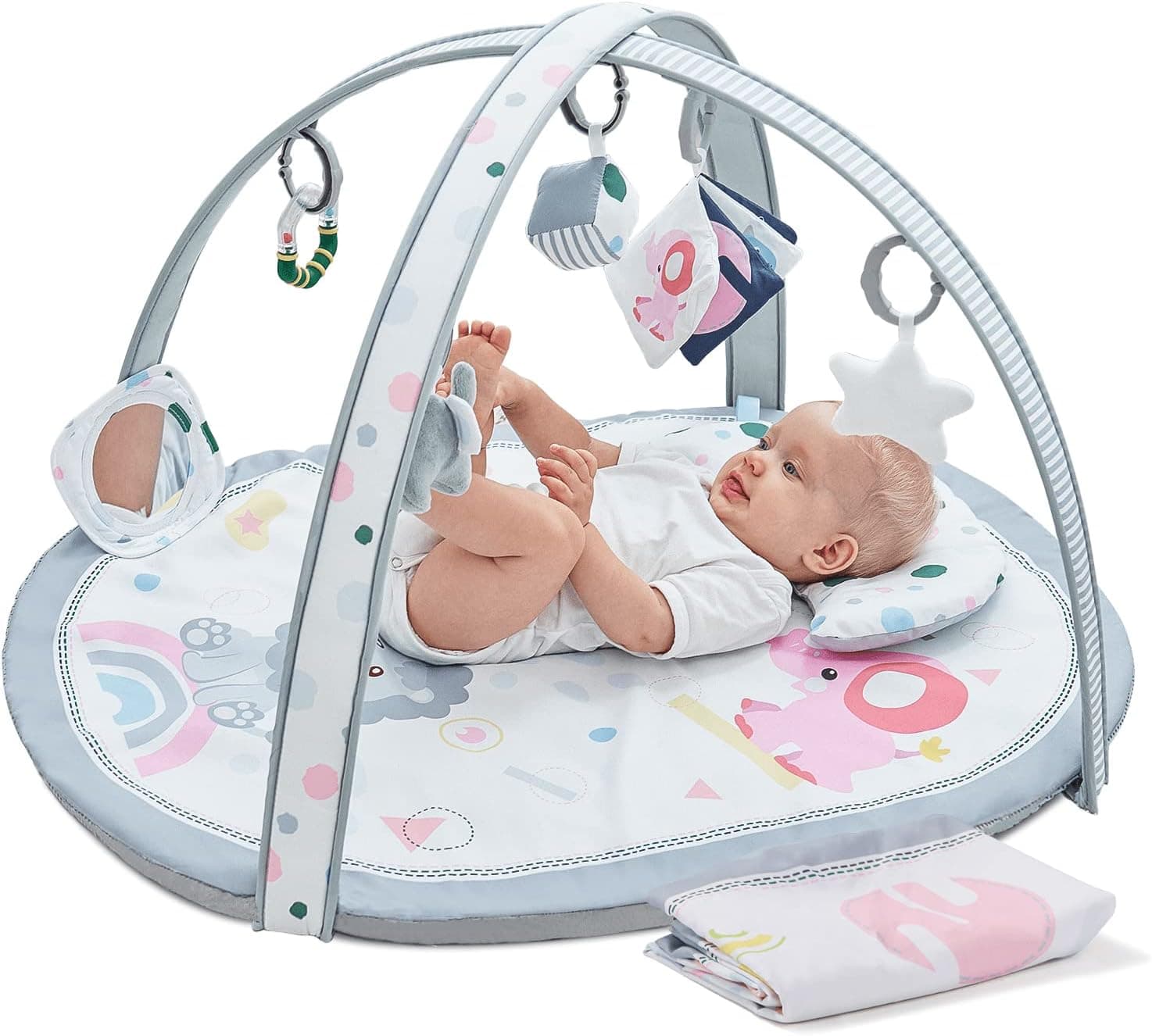 אוניברסיטה לתינוק 4 ב1 עם צעצועים