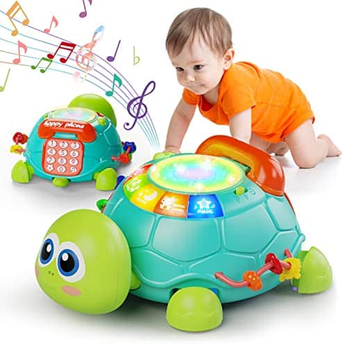 צעצוע טלפון צב עם מוזיקה לתינוק