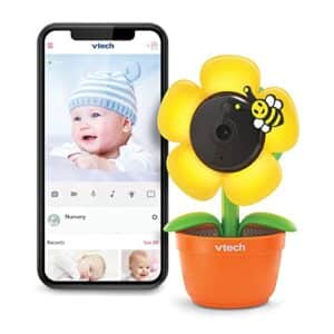 מוניטור לתינוק בצורת פרח לחדר התינוק