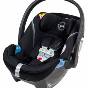 סלקל עם מערכת הבטיחות SensorSafe 2.0 למניעת שכחת ילדים ברכב Cybex Aton 5 - צבע שחור