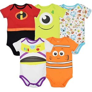 חבילה של 5 חליפות בעיצוב דיסני לתינוקות